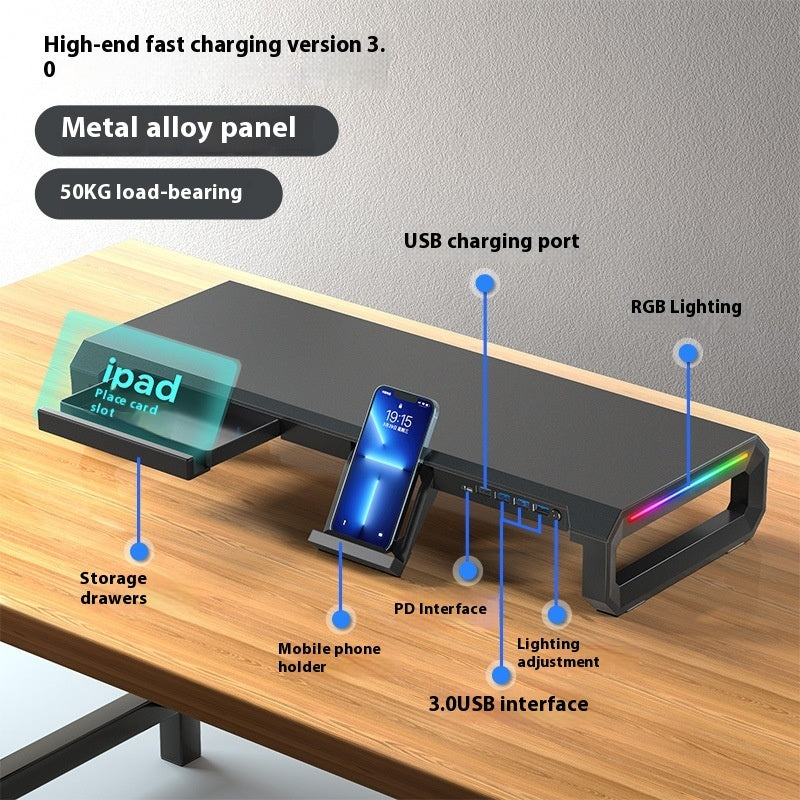 Multifunctional Laptop Stand Pad Base