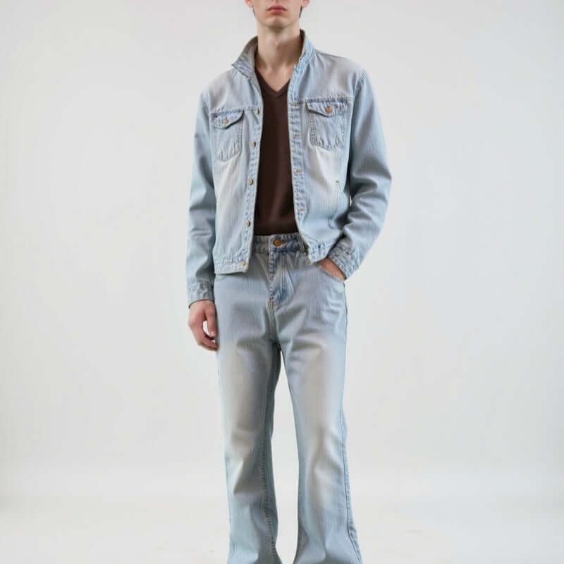 High Street Bootcut Trousers Cleanfit Old Vibe