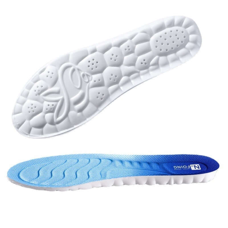 Super Soft Long Standing Arch Support Thickened Shock Absorption Sports Men And Women Running Military Training PU Insole