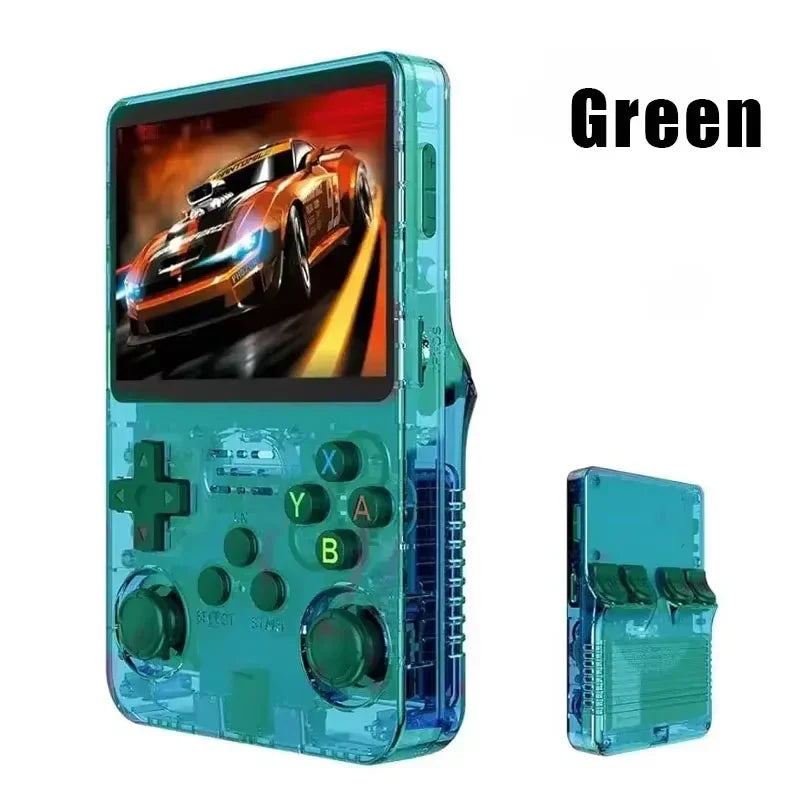 Open Source R36S Retro Handheld Console Linux System 3.5 Inch IPS Screen Retro Handheld Portable Pocket Video Player Boy Gift 64G