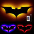 Creative 3D Batman Wandlamp RGB LED Mirror Light with Remote Control for Bedroom Living Room Porch Passage