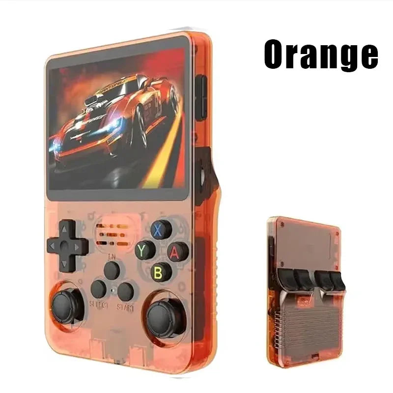 Open Source R36S Retro Handheld Console Linux System 3.5 Inch IPS Screen Retro Handheld Portable Pocket Video Player Boy Gift 64G