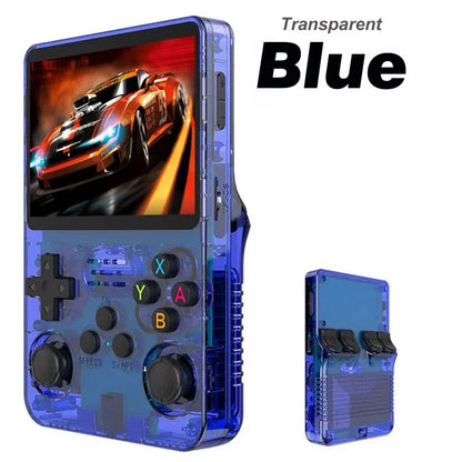 Open Source R36S Retro Handheld Console Linux System 3.5 Inch IPS Screen Retro Handheld Portable Pocket Video Player Boy Gift 64G