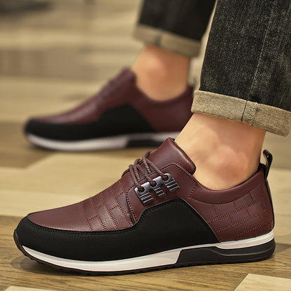 Spring New Trendy Shoes Casual Leather Shoes Men&