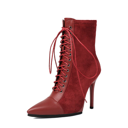 New Drawstring Patchwork European And American Women&