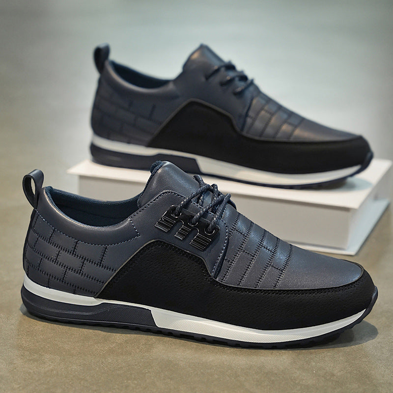 Spring New Trendy Shoes Casual Leather Shoes Men&