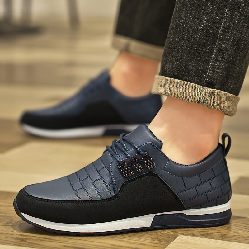 Spring New Trendy Shoes Casual Leather Shoes Men&