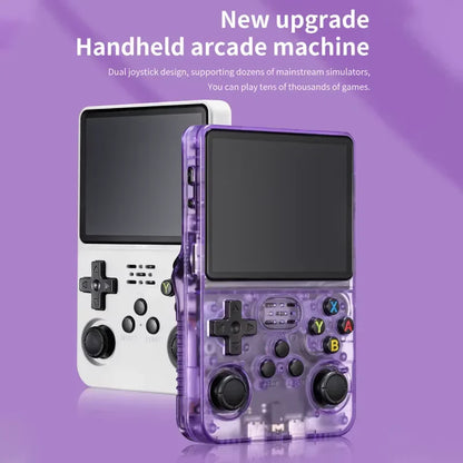 Open Source R36S Retro Handheld Console Linux System 3.5 Inch IPS Screen Retro Handheld Portable Pocket Video Player Boy Gift 64G