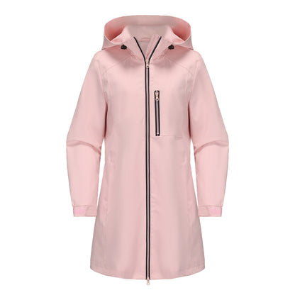 Fashionable Outdoor Sports Waterproof Windbreaker For Women