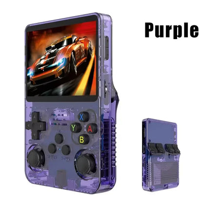 Open Source R36S Retro Handheld Console Linux System 3.5 Inch IPS Screen Retro Handheld Portable Pocket Video Player Boy Gift 64G
