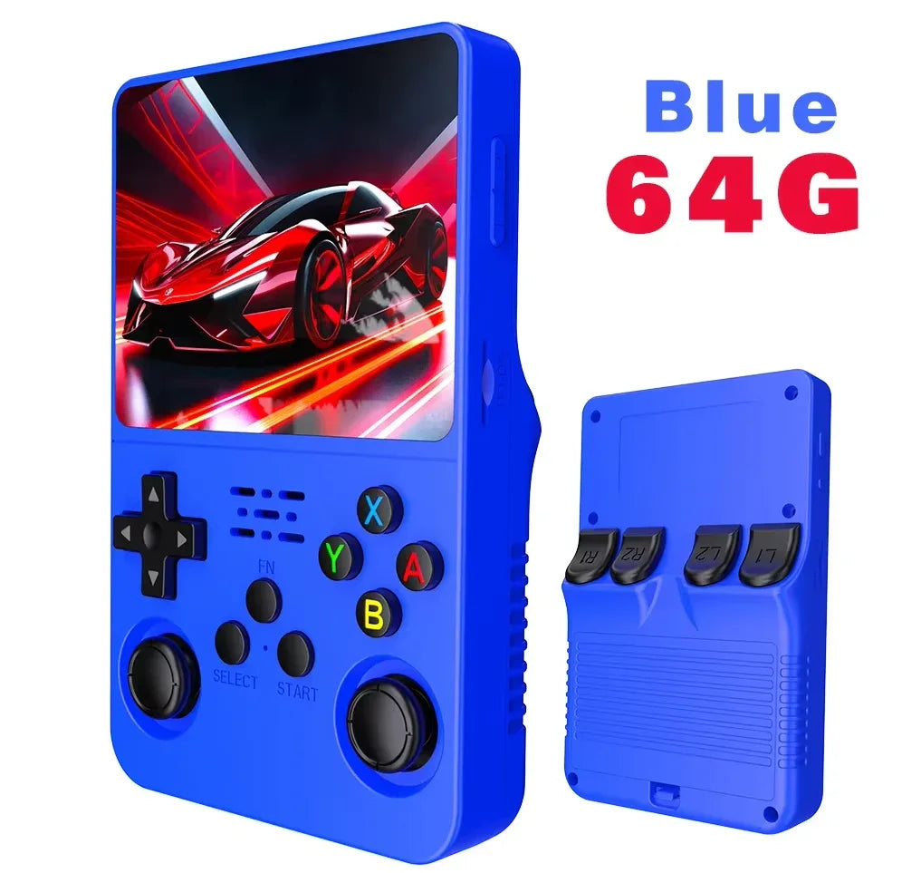 Open Source R36S Retro Handheld Console Linux System 3.5 Inch IPS Screen Retro Handheld Portable Pocket Video Player Boy Gift 64G