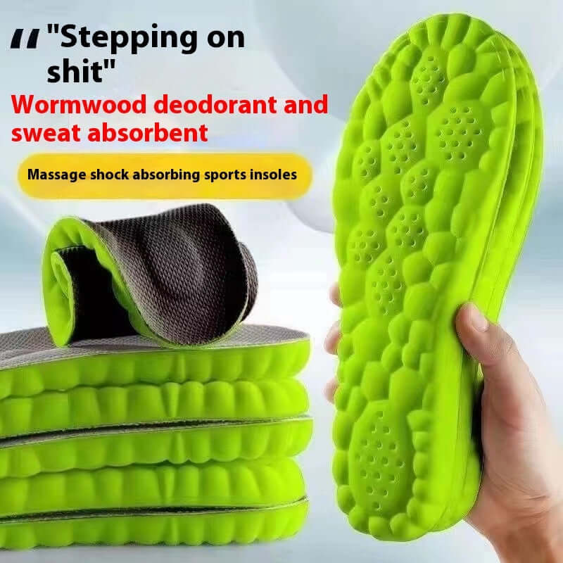 Insole Sports Shock Absorption Arch Support High Elastic Running Military Training