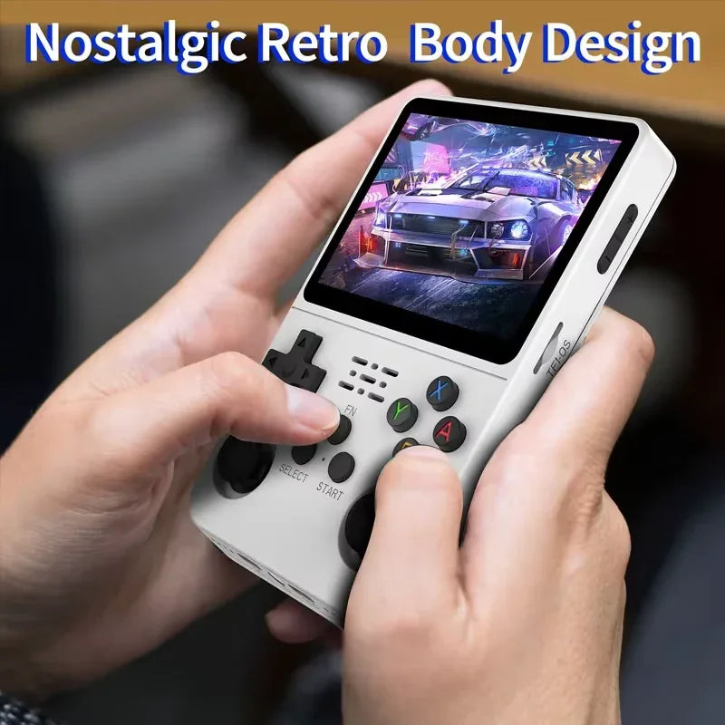 Open Source R36S Retro Handheld Console Linux System 3.5 Inch IPS Screen Portable Pocket Video Player Boy Gift 64G